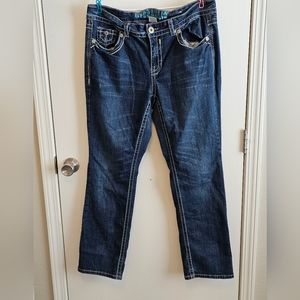 Women's Plus size Hydraulic jeans, size 18W.